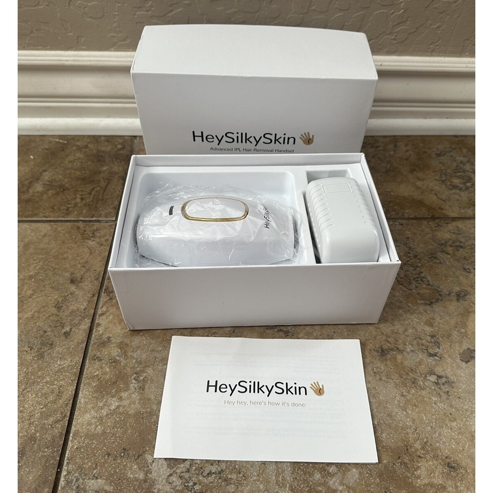 New in Open Box - HeySilkySkin Laser Hair Removal Handset Advanced IPL - Picture 2 of 8